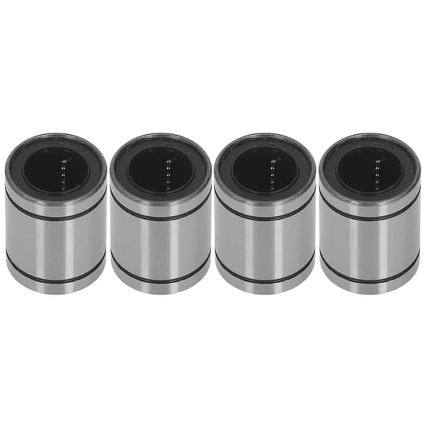 4 st linjärt rörelselager stål 20 mm ID 32 mm OD 48 mm bredd LM20UU för maskinutrustning