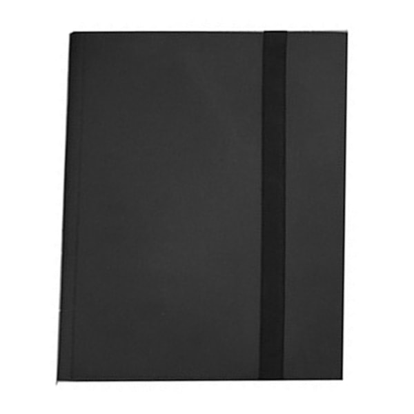 9 Pocket Card Binder Holds 360 Cards High Transparency Portable Card Collection Binder Black