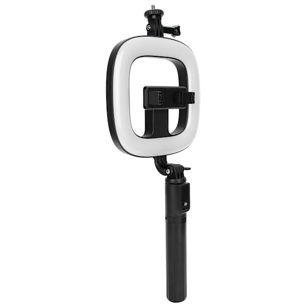 Trådlös Bluetooth Selfie Stick Fyll Ljus Stativ Skrivbord Selfie Stick Fällbart Stativ Stativ