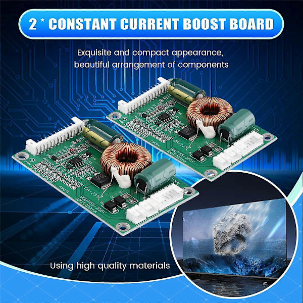2 stk. CA-233 LCD TV Baggrundsbelysning Konstant Strøm Boost Board Universal