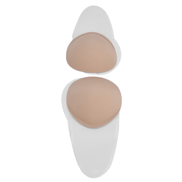 Bröstvårtsskydd Lyft Strapless Push Up BH Andningsbar Lim BH för Kvinnor FlickorApricot L (11cm / 4.3in)