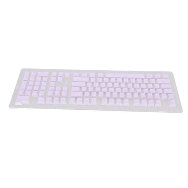 PBT Tastaturer Høj Lav Layout Dobbelt Layer 2 Farve 108 Taster Mekaniske Keyboards til 61 87 104 108 Tastatur Lilla