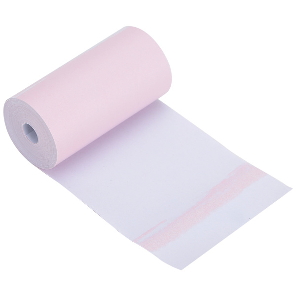 10 rullar rosa thermal kvittotryckpapper för 58 mm thermal