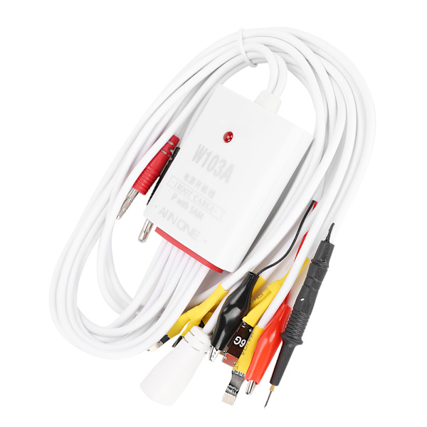 W103A Mobiltelefon Strømforsyning Testkabel Reparation Boot Line Passer til IOS/Samsung