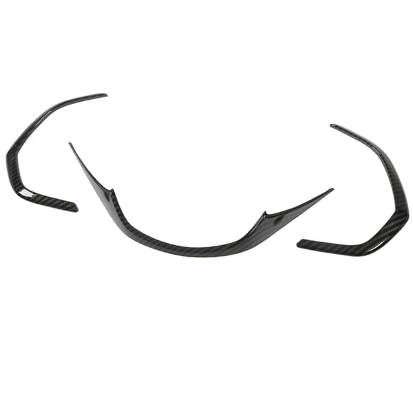 Midtkonsoll Dashbordpanel Trim Karbonfiberfarge Erstatning for Corvette C7 2014-2019