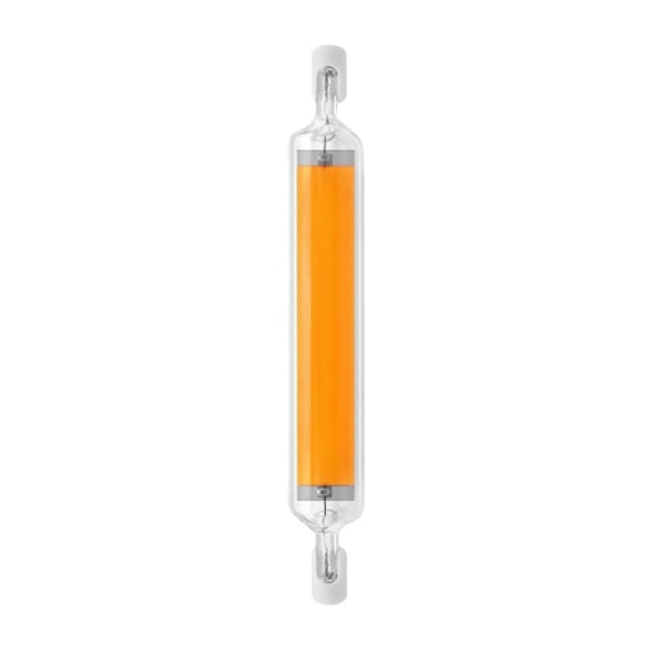 20W Super Stark Dimbar LED R7s Glasrör Cob Lampa Keramik 118mm R7s Majs L