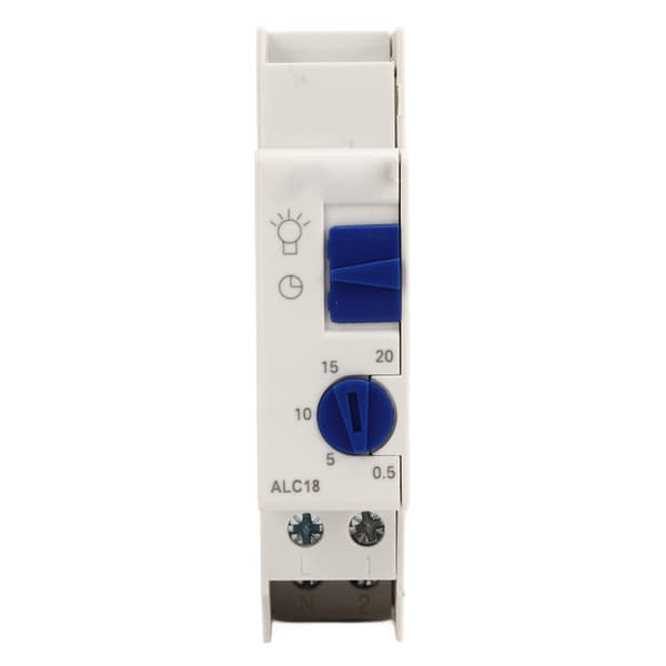 Tidsbryter effektbryter 0,5–20 min tidsstyring 220–240 V AC for lysapparater