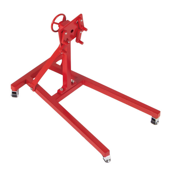 RC Motor Kranhænger Model Motor Reparation Flip Bracket Stand Universal dekoration til 1/10 skala køretøj