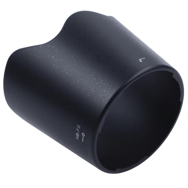 HB-7 II Plast Kronblad Modlysblænde til Nikon Af Nikkor 80-200mm F/2.8d Ed Objektiv Sort
