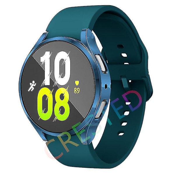 Gröna silikon sportband för Samsung Galaxy Watch 5/4/4 Classic, 45mm/44mm/42mm/40mm, Watch 5 Pro.