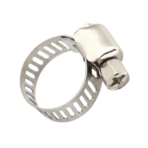 Skruvband Maskdriven Slangklämmor Rostfritt Stål Rörklämmor (13mm-19mm)