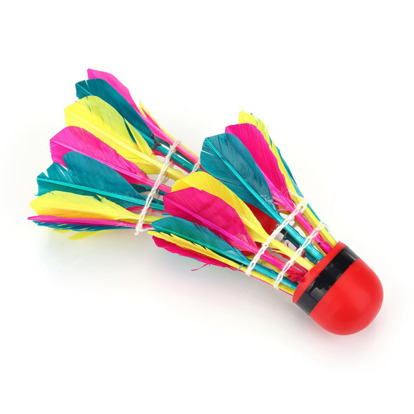 11 stk/parti Holdbare farverige badmintonbolde fjerbolde Sportstræningstilbehør