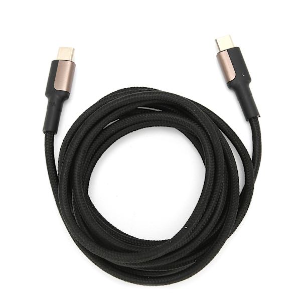 KUULAA PD ladekabel i nylonflettet ledning 100W 5A superrask ladekabel 2m