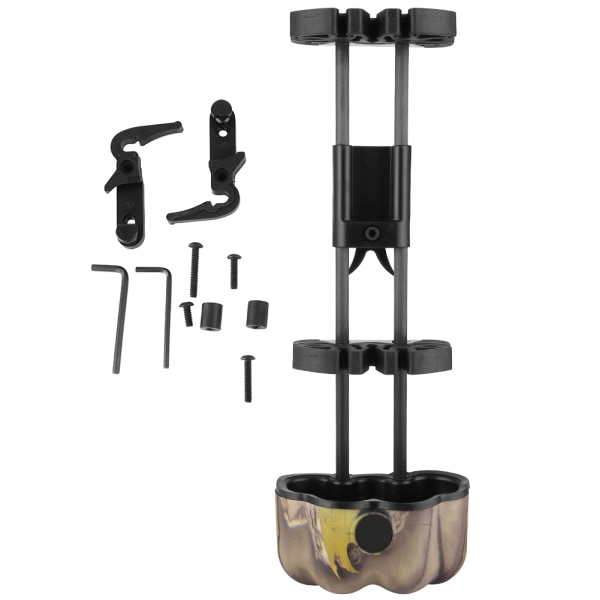 Bueskyting Arrow Quiver Tilbehør Universal for Compound Buejaktskyting (camo)