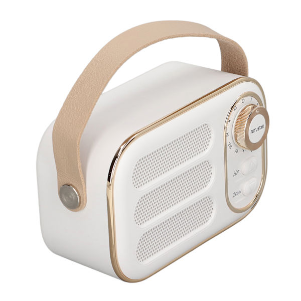 Mini Bluetooth-högtalare trådlös handhållen snodd design retro liten bärbar Bluetooth-högtalare för hem bil