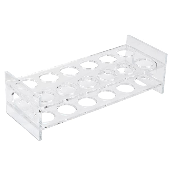 Skrivebordsstativ for 2 rader med 12 flasker, vinstativ, glassholder, displayhylle, arrangør, 2 rader x 6 hull