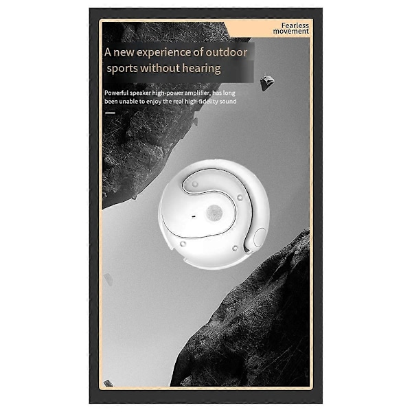 Språköversättare Hörlurar Bluetooth-kompatibla 5.4 Öra Blå
