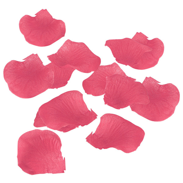 8 poser med 120 stk/pose kunstige kronblader i non-woven stoff, falske kronblader til bryllupsdekorasjoner (rosa)