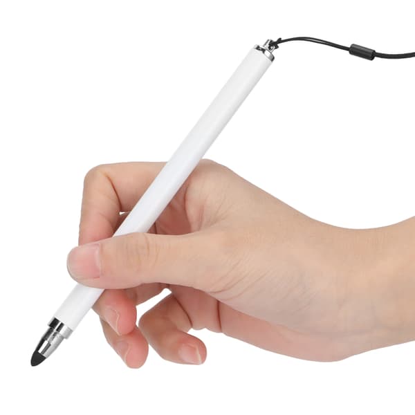 Kapacitiv Stylus Hög Känslighet Bärbar Universal Digital Mobiltelefon Surfplatta Pekpen Vit