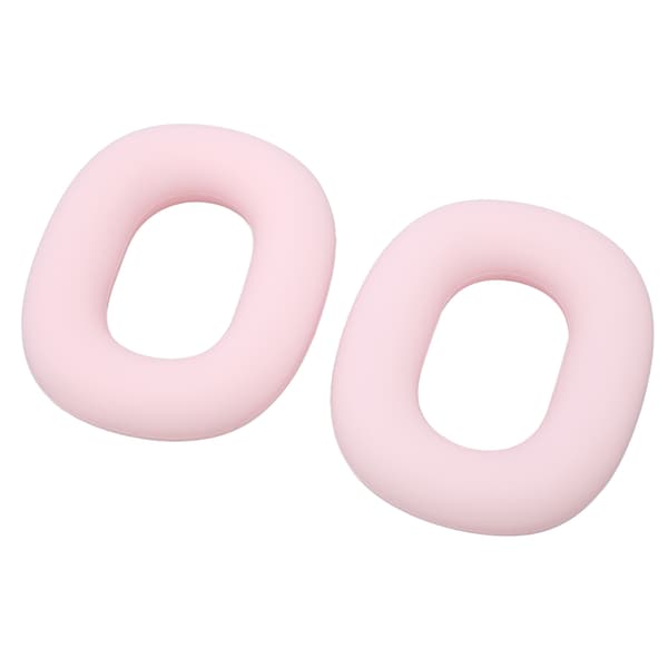 Udskiftning af headset-ørekopper i silikone, svedafvisende headset-ørehynder til IOS Earbuds Max Pink