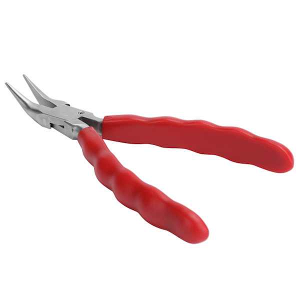 Nylon Mini smycken i rostfritt stål Glasögonklämma Gör-det-själv-tillverkning ReparationsverktygArmbåge F Typ