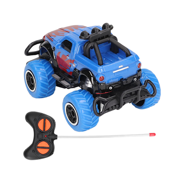 1:43 Kauko-ohjattava maastoajoneuvo Mini Vahvat puskurit RC-auto Syntymäpäivälahja 3-vuotiaille ja sitä vanhemmille Sininen