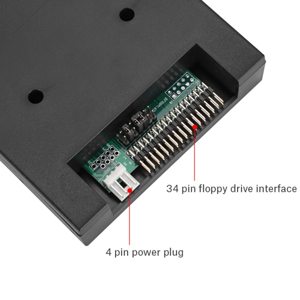 SFR1M44-U100K-R 3,5" 1,44MB USB SSD-diskettstasjonsemulator for ROLAND E86 E96 G800-tastatur