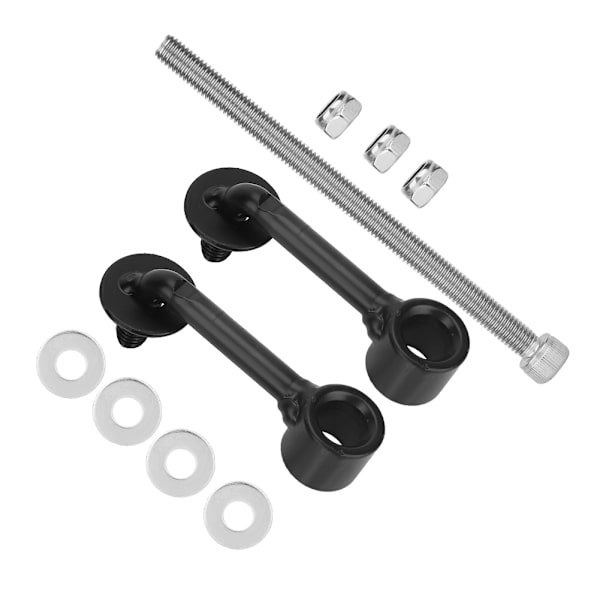 Svart billet motorcykel bensintank lyftsats passar för Sportster Nightster Iron 48 72 XL883 XL1200