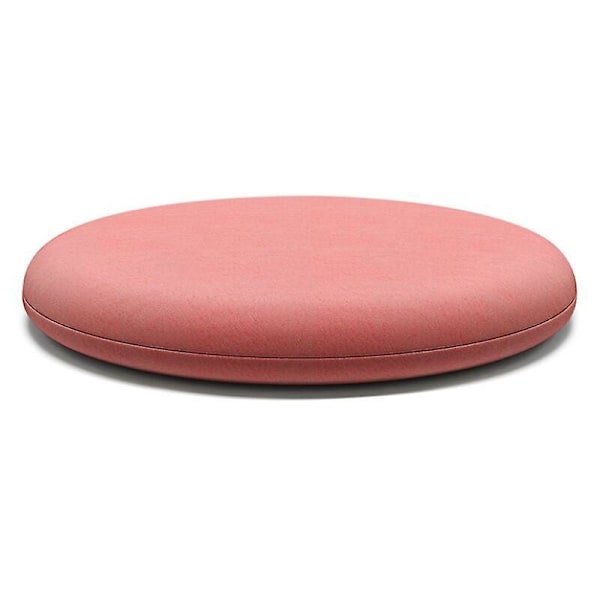 Rund pute 3030 tykk 4CM supermyk rosa minneskum stolpute