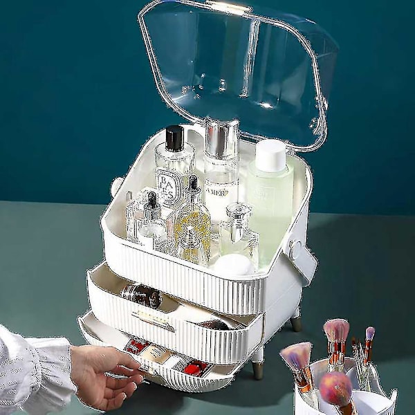 Luksus Makeup Organizer med Skuffer