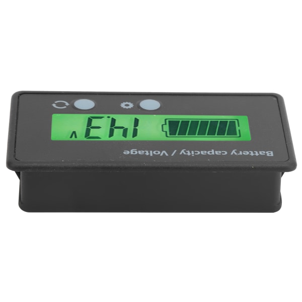 DC10-100V LCD-batterikapacitetsindikator, voltmeter, spændingstester, måler, grønt baggrundslys