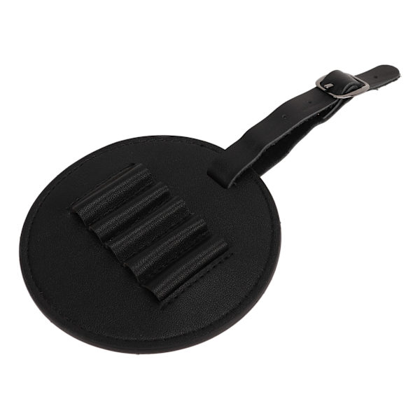 Golf Tee Holder Organizer Carrier Bærbar PU Læder Golf Tee Opbevaringspose til Golfspillere Mænd Kvinder Sort