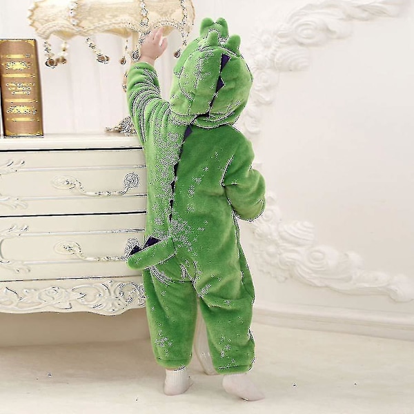 Dinosaur Onesie med hette for barn, Halloween 24-30 måneder