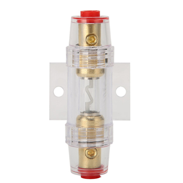 Bilstereo Single in Line AGU sikringsholder 60A høj temperatur modstandsdygtig til 4AWG 8AWG ledning
