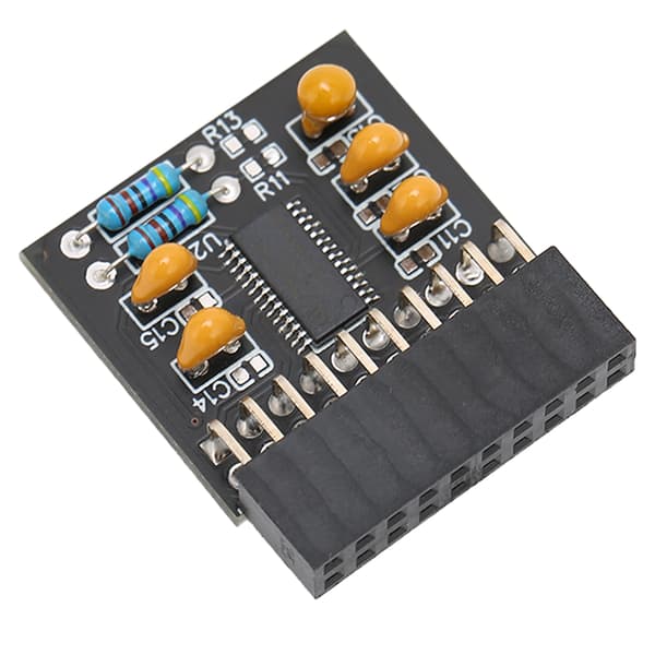 TPM 2.0 Krypteringssäkerhetsmodul 20Pin LPC Pro TPM2.0 Säker Stabil Enkel Installation Hållbar 20Pin SPI-modul för Win