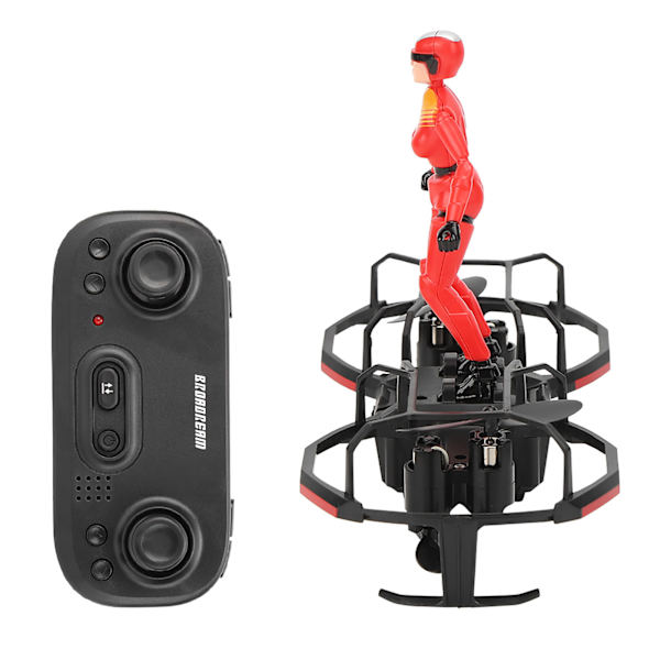 E020 2-akslet RC Stunt Paraglider Drone Høydeholdmodus Drone Quadcopter Rød