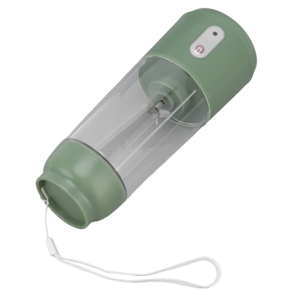 Personal Blender 300ML USB Laddning Trådlös Blender Bärbar Blender med Rostfritt stålblad för Shakes Smoothies Ljusgrön