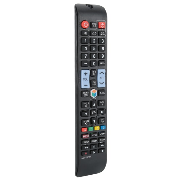 2 STK Multifunksjons TV-fjernkontroll med store knapper for Samsung A59-00784C TV