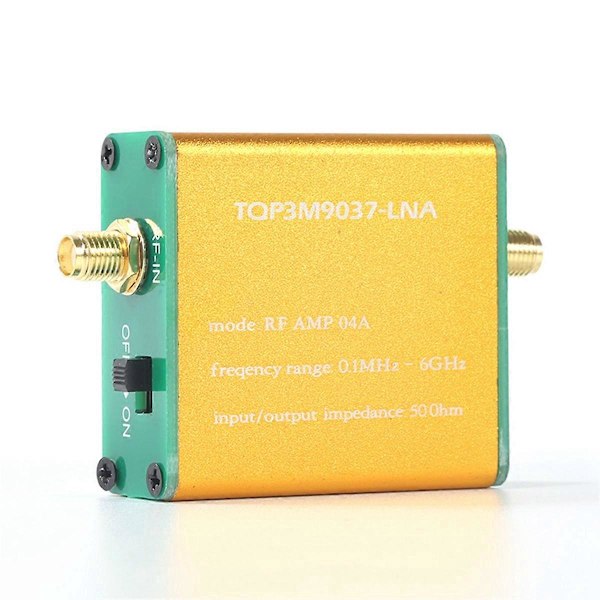 Lav Støj Forstærker 100K-6GHz 20DB LNA RF Forforstærker UDEN Batteri