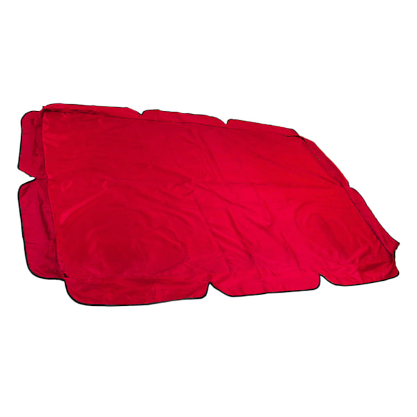 Swing Canopy 600D Sølvbelagt Oxford Stoff Vanntett Swing Toppdeksel for Utendørs Rød