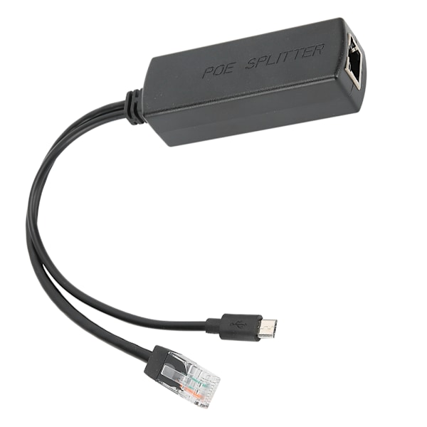 POE Splitter Strømforsyningsmodul USB Standard Isolation Separator Kabel 48V til 5V