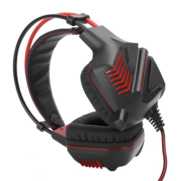 Q12 USB Gaming Headset Justerbar Mikrofon Støjreducerende Hovedtelefoner Headset