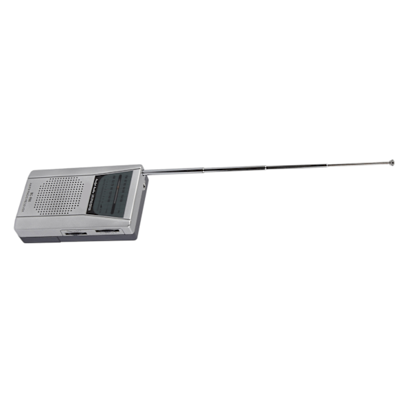 Mini AM FM-radio Manuell drift Justering Minnefunksjon Digital radiomottaker (BCR60 (2 stk AA-batterier))