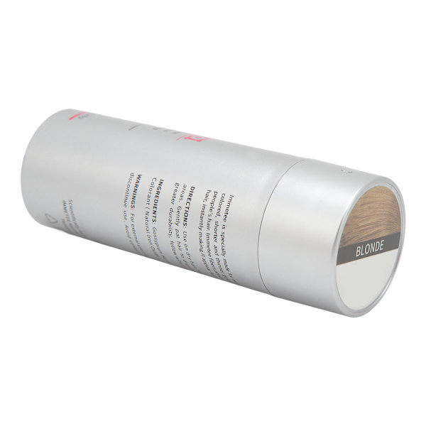 0,99 oz hårfiber engångsöverdrag Cover område Örtextrakt Portabelt hårboost Byggfiber Gul