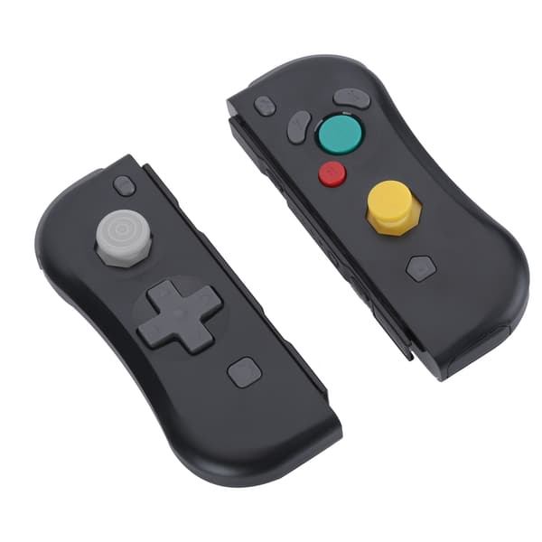 Langaton Gamepad Vasen Oikea Bluetooth-pelikahva NFC Awake -toiminnolla NS Switchille, Musta