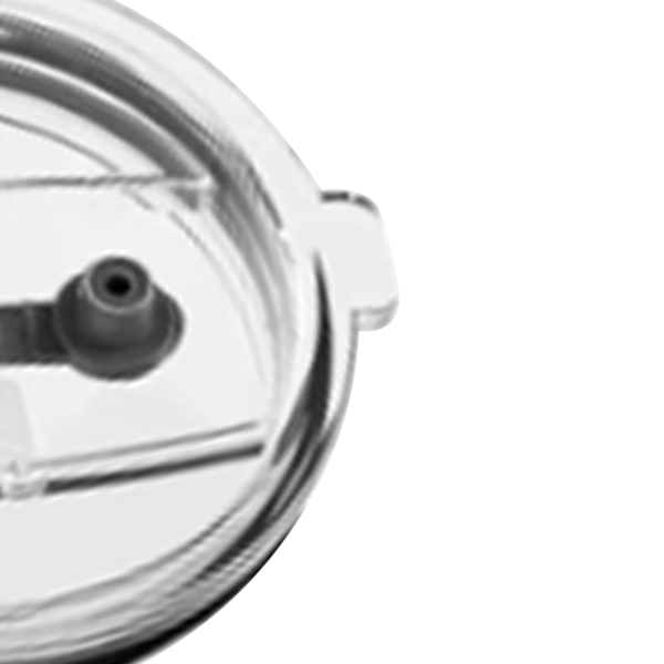Muggtätning Transparent lock för stänkning läckagesäker säker praktisk isoleringskopp lock för kontor resor 30oz inre 92mm/3.6in yttre 100mm/3.9in