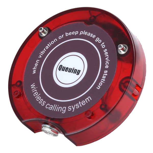 SU‑668 Trådløst Køsystem Personsøker Adapter Ladebase for Restaurant 110-240V EU Plugg Prise UE
