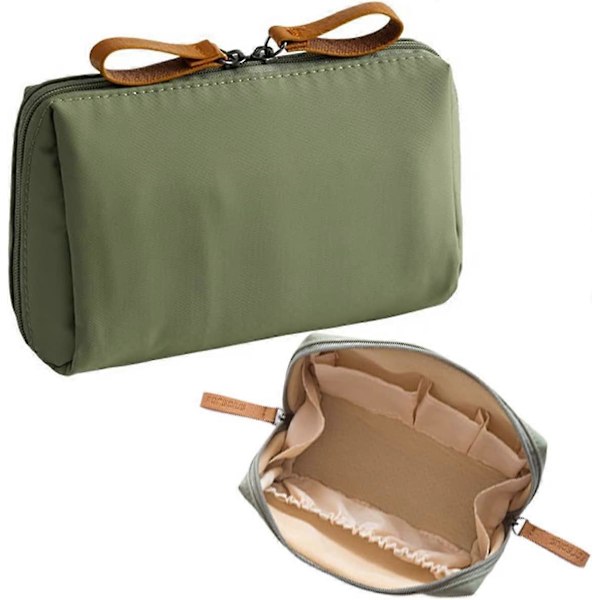 Rejse Makeup Pung Lille Kosmetiktaske Mini Makeup Tasker til Taske, Vandtæt Bærbar Rejse Toilettaske med Lynlås, Lille Makeup Organizer Clutch