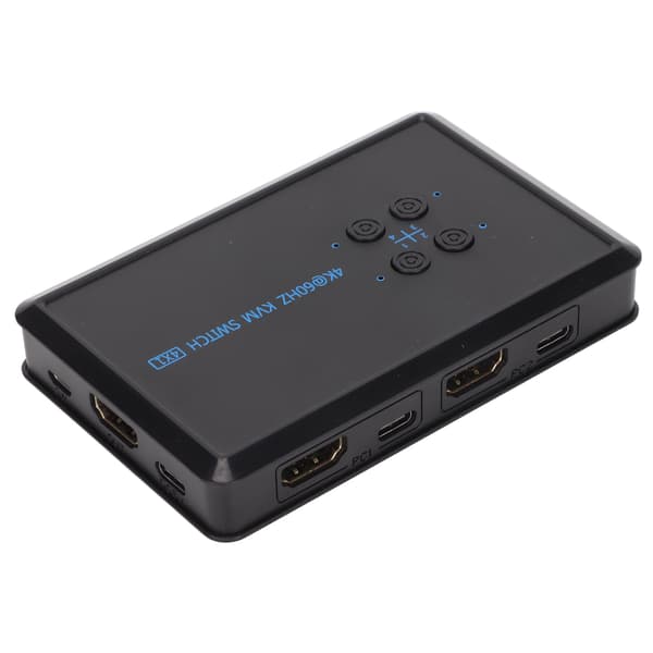 KVM-switch High Definition Multimedia Interface 2.0 4K Høj Kompatibilitet Nem Installation Konverter