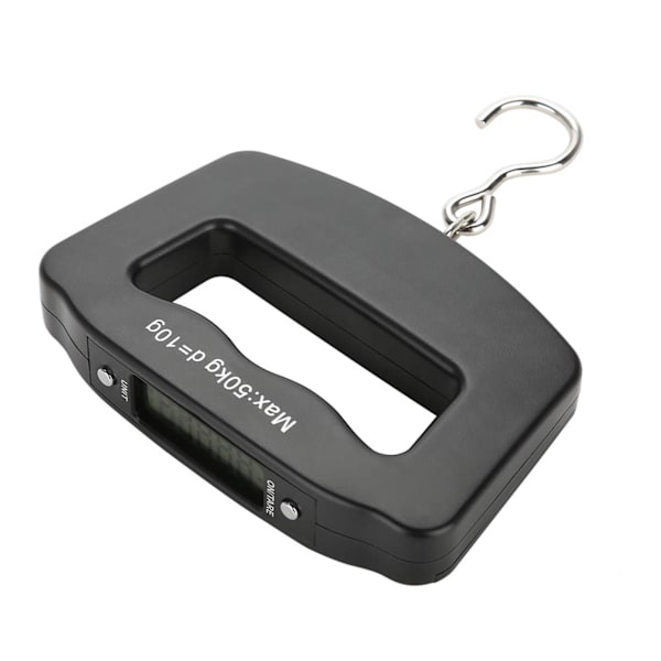 50kg/10g Bärbar Digital Precise Mini Fish Hook Våg Elektronisk bagagehängande vikt